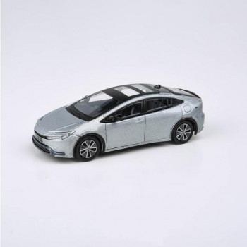 JADI B トヨタ プリウス 23 カッティングエッジシルバー RHD 1/64スケール PA65601