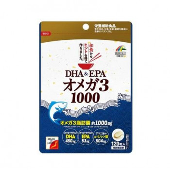 ユニマットリケン DHA＆EPAオメガ3 1000 120粒入 277173