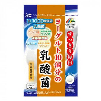 ユニマットリケン ヨーグルト10個分の乳酸菌 62粒 277203