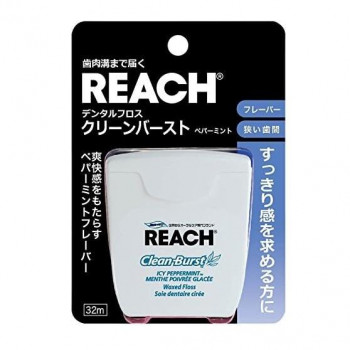 リーチ デンタルフロス 32m クリーンバーストペパーミント 829420