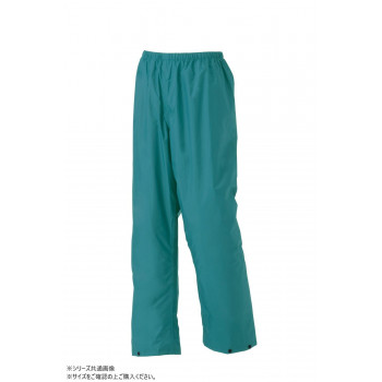 スミクラ レインウェア フィールドパンツ ターコイズ 4L G-420A