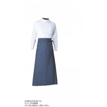 スミクラ エプロン 抗菌腰前掛 紺