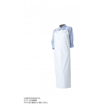スミクラ エプロン 抗菌胸付前掛 白 小