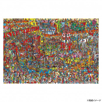 ウォーリーをさがせジグソーパズル Where'swally?おもちゃがいっぱい 500スモールピース 500S-019