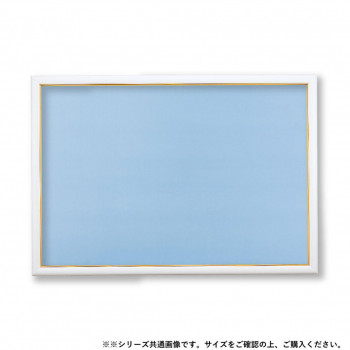 ビバリー ジグソーパズル用木製パネル ゴールドモール3 ホワイト 38×26cm MP031H