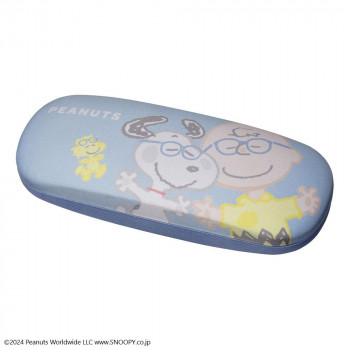 メガネケース PEANUTS スヌーピー/むぎゅっと クロス 付 (124843) 094423