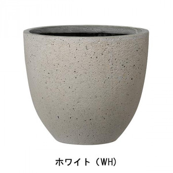 グリーンポット 植木鉢 ロッカー ラウンド ホワイト 33cm AN-RR3329WH