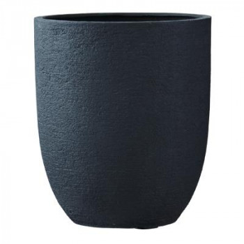 グリーンポット 植木鉢 ビアス アルトエッグ ブラック 31x36.5cm EB-PL239031BM