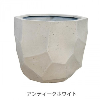 グリーンポット 植木鉢 リッジ アンティークホワイト 33cm EB-RI3331AW
