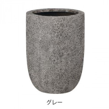 グリーンポット 植木鉢 ラヴァライト トールラウンド グレー 32cm EB-VL3245GY