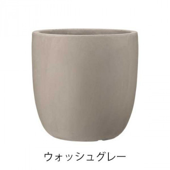 グリーンポット 植木鉢 エイリアス ラウンド Wグレー 43cm GA-2143WG