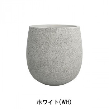 グリーンポット 植木鉢 グレイニー エッグ ホワイト 43cm GA-3143WH