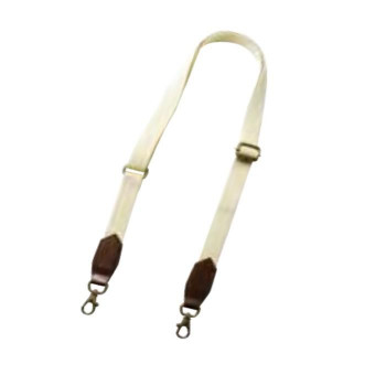 ソウヒロ joint クラフトパーツ 20mm幅本革+アクリルショルダー 702/アイボリー JTM-K505