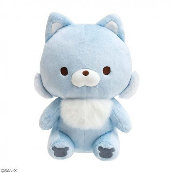 サンエックス San-x アオイコオオカミ ぬいぐるみM(チャイロイコグマのぎゅ~っとぬいぐるみ)MF22101