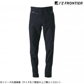 アイズフロンティア ストレッチ3Dカーゴパンツ 05 ブラック 82cm 3122