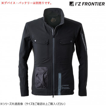 アイズフロンティア 冷却ペルチェ長袖ワークジャケット 05 ブラック M 3128