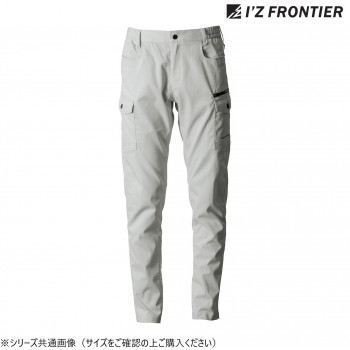 アイズフロンティア ストレッチオックスカーゴパンツ 01 シルバーグレー M 3152