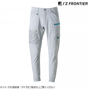 アイズフロンティア A.D.ストレッチカーゴパンツ 01 シルバーグレー L 3282