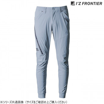 アイズフロンティア 冷感ストレッチジョガーパンツ 14 スチールグレー M 3419
