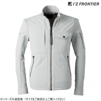 アイズフロンティア ナイロン2WAYストレッチワークジャケット 01 シルバー 4L 3570
