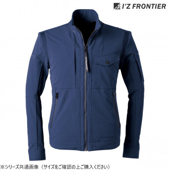 アイズフロンティア ナイロン2WAYストレッチワークジャケット 02 ネイビー LL 3570