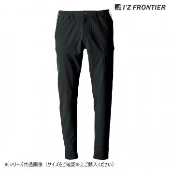 アイズフロンティア 速乾ストレッチジョガーパンツ 05 ブラック M 3853