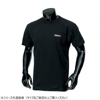 NANKAI ナンカイ コーポレートロゴコットン半袖Tシャツ SDW-3502 L ブラック