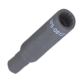 トップ工業(TOP) スライドソケット 対辺寸法8×12mm WS-0812