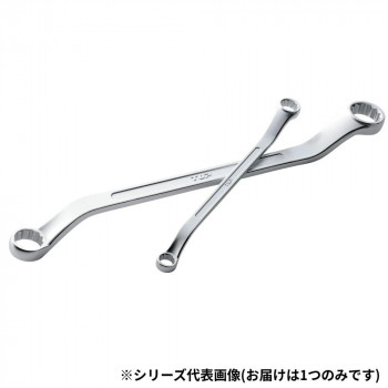 トップ工業(TOP) 両口メガネレンチ(45度型長形) 対応寸法26×29mm TM-26X29
