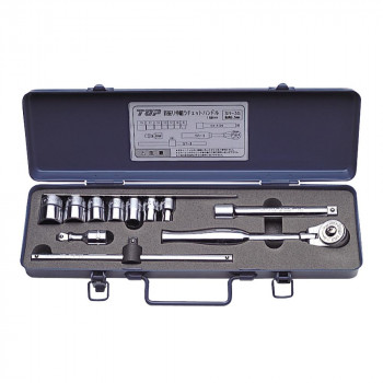 トップ工業(TOP) 首振り伸縮ラチェットハンドルセット 差込角9.5mm SR-3S