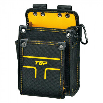 トップ工業(TOP) 電工用腰袋2段タイプ 小 TPD-201S