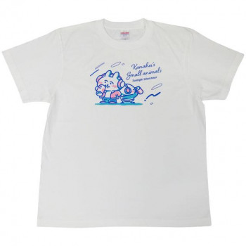 カナヘイの小動物 Tシャツ 黄昏ブルーアワー ホワイト M KS-8931