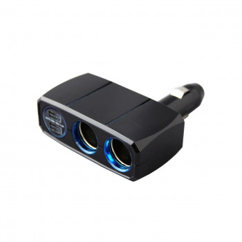 2連ダイレクトソケット 2リバーシブルUSB KX-202
