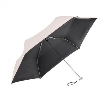 Waterfront ポケフラットサンシェイド50cm シルバー手元 折りたたみ傘 ライトピンク ライトピンク S350-0773LP1-BD