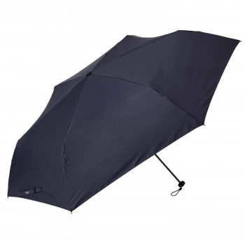 Waterfront New極軽カーボン折りたたみ傘60cm ダークネイビー U360-1099DN1-BI