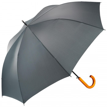 Waterfront ベーシックジャンプ木手 長傘 65cm グレー グレー U165-0904GY1-B7