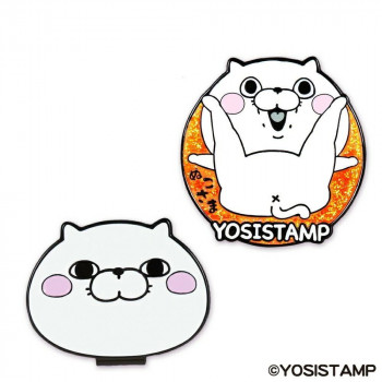ホクシン交易 ヨッシースタンプクリップマーカー ぬこさま YSM006