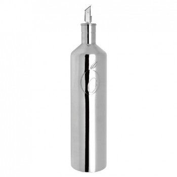オリパック 18-10ステンレス オリーブオイルボトル500ml フリップトップポアラーシリーズ OLIPACL500