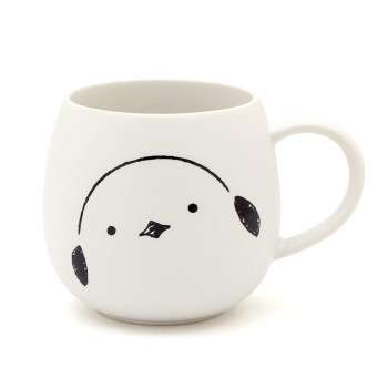 三郷陶器 シマエナガ  マグカップ(ひょっこり) 6832-13