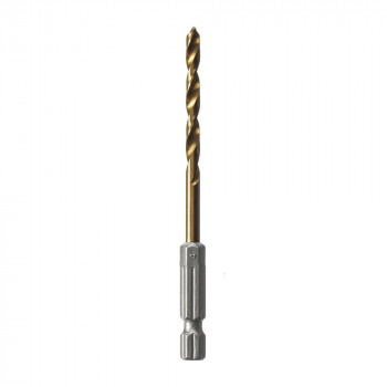 高芝ギムネ製作所 FIRST チタンコート六角軸鉄鋼用ドリル 4.0mm 1本入 No.2306-4.0