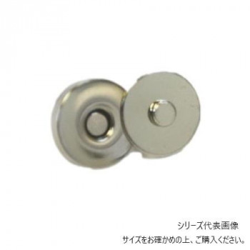 INAZUMA イナズマ 足折れマグネットボタン 4ヶ入 約φ18mm 座金付き シルバー AK-38-18S