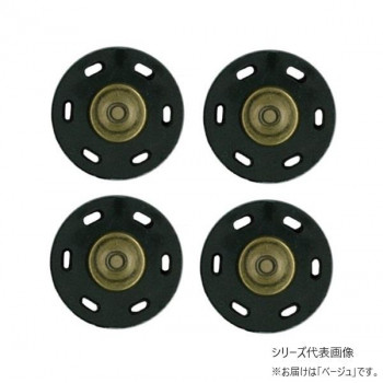 INAZUMA イナズマ プラホックホック 丸大 4個入 4 ベージュ AK-51-24