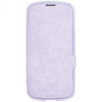 iPhone16専用背面手帳型ケース Chrome-NATURAL Lavender iP24-61-CHN04