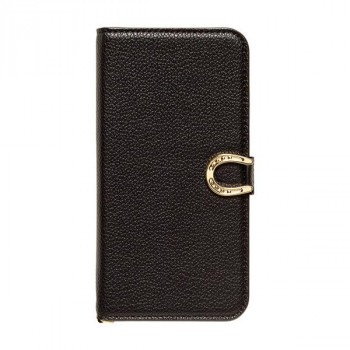 iPhone16専用手帳型ケース ORFE Black iP24-61-ORF01