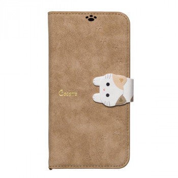 iPhone16専用手帳型ケース New Cocotte Beige iP24-61-COT05