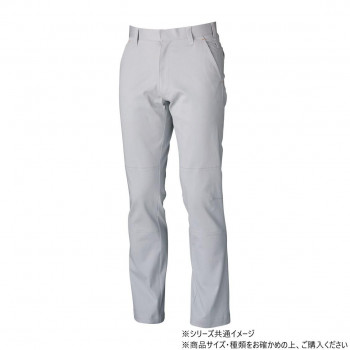 桑和 1669 スラックス 105サイズ シルバーグレー(22)