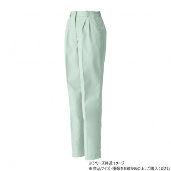 桑和 4220 レディースツータックスラックス 3Lサイズ モスグリーン(107)