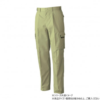 桑和 4448 ワンタックカーゴパンツ 76サイズ マスタード(92)