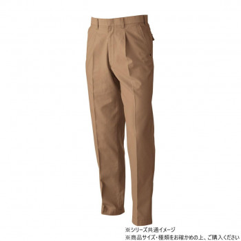桑和 5779 ワンタックスラックス 130サイズ ブラウン(81)