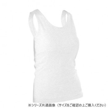 グローバル・ジャパン コットン100％パット付きタンクトップ LL-3L ホワイト